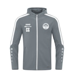 Kapuzenjacke Power steingrau